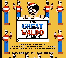 The Great Waldo Search title screenshot